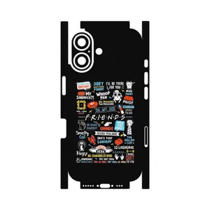 MAHOOT Friends 2-FullSkin Cover Sticker for Apple iPhone 16
