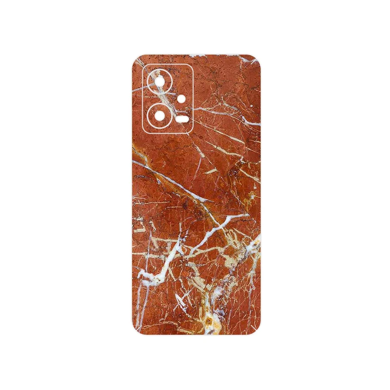 برچسب پوششی ماهوت مدل Red Marble مناسب برای گوشی موبایل شیائومی Poco X5