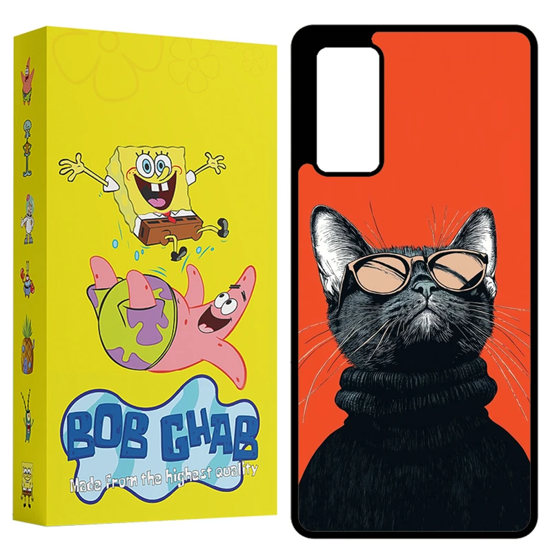 کاور باب قاب طرح گربه مدل BCPS20F مناسب برای گوشی موبایل سامسونگ Galaxy S20 FE 4G / S20 FE 5G / S20 FE 2022