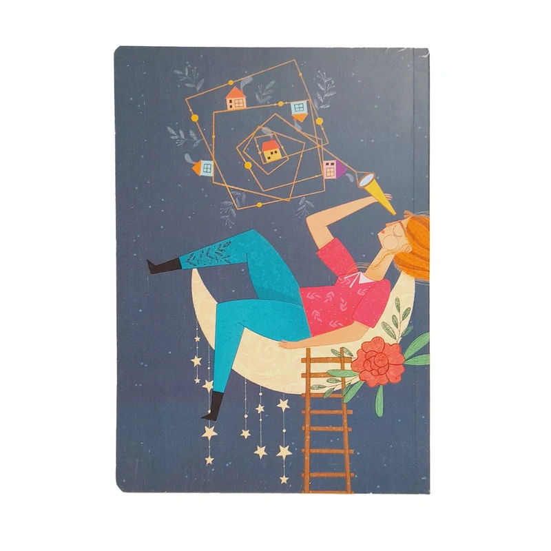 دفتر مشق 50 برگ سویل مدل دختر کد a5