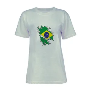 تی شرت آستین کوتاه زنانه مدل برزیل کد K114 T