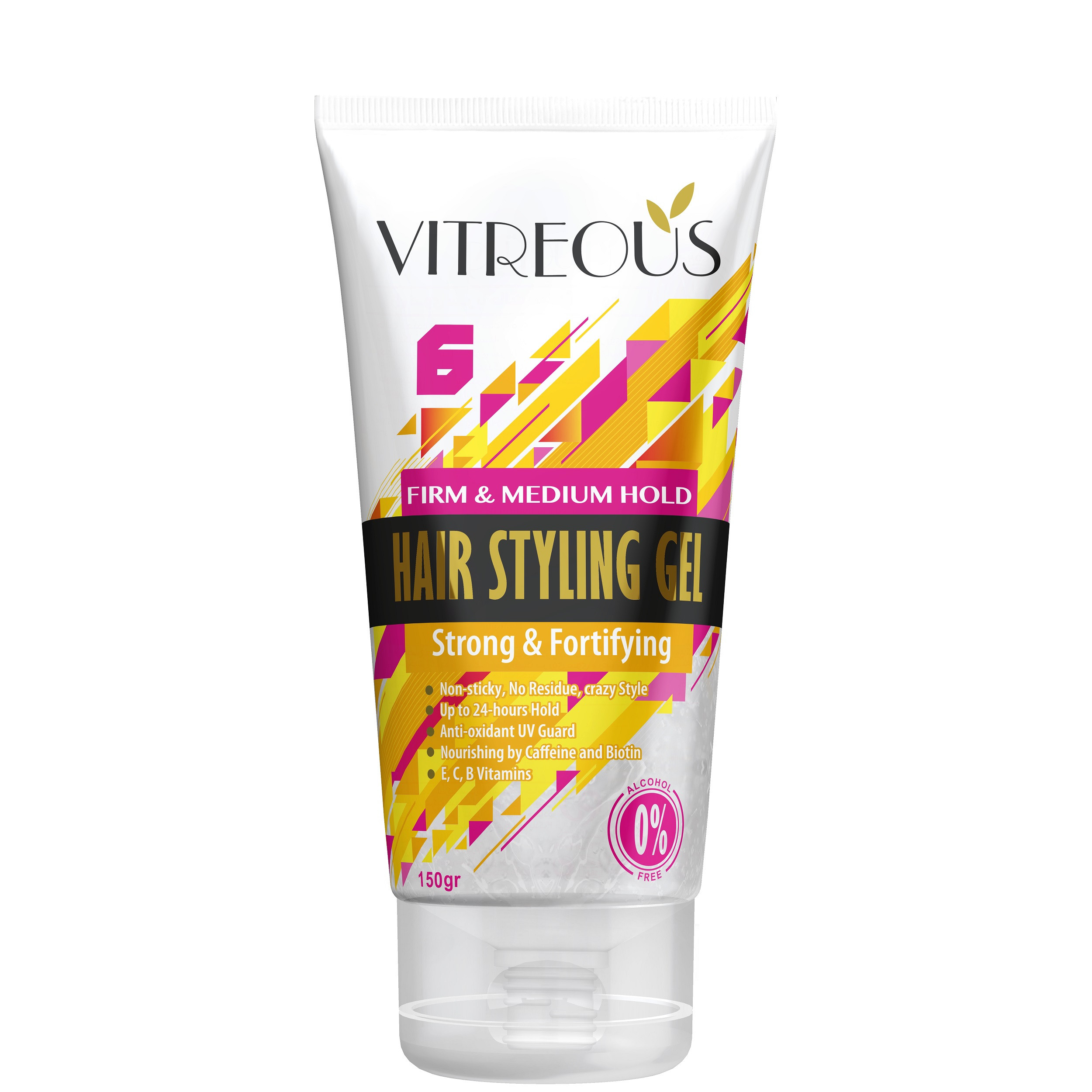 ژل حالت دهنده مو ویتروس مدل Strong & Fortifying حجم 150 میلی لیتر