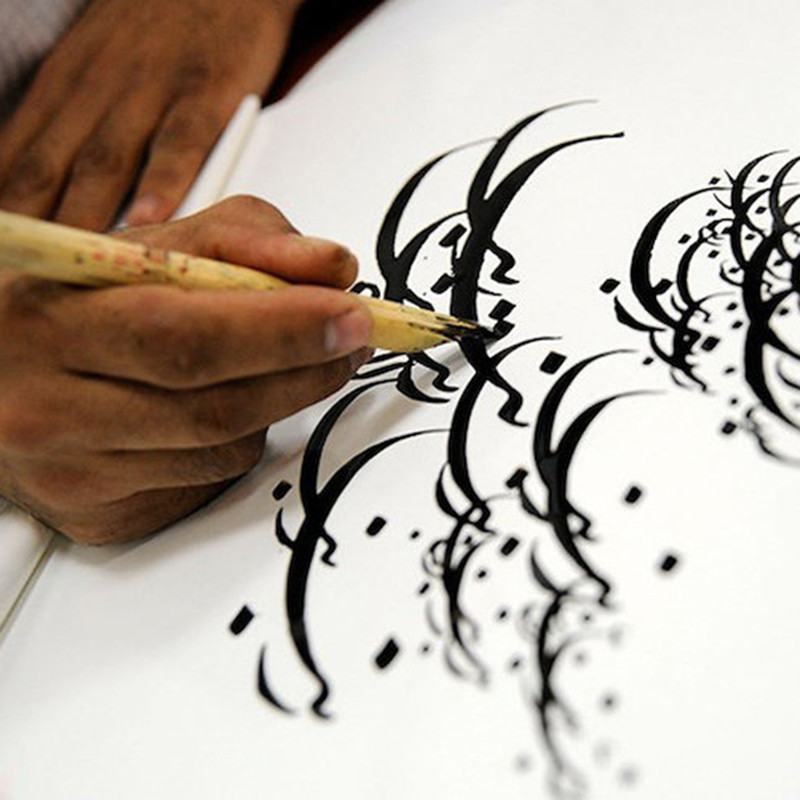 دفتر خوشنویسی براق مستر راد طرح نستعلیق مدل فیوری کد fiory 1739