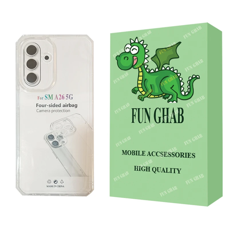 کاور فان قاب مدل ژله ای مناسب برای گوشی موبایل سامسونگ Galaxy A26