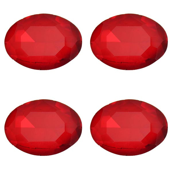 سنگ یاقوت سرخ کد F64671 بسته 4 عددی