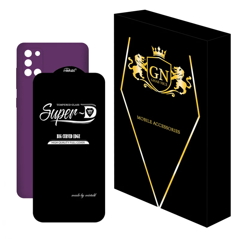  کاور قاب نایس مدل 2SDL مناسب برای گوشی موبایل سامسونگ Galaxy A21s به همراه محافظ صفحه نمایش