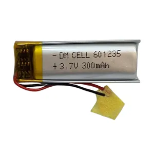 باتری لیتیومی دی ام سل مدل DM-601235 ظرفیت 300 میلی آمپر ساعت