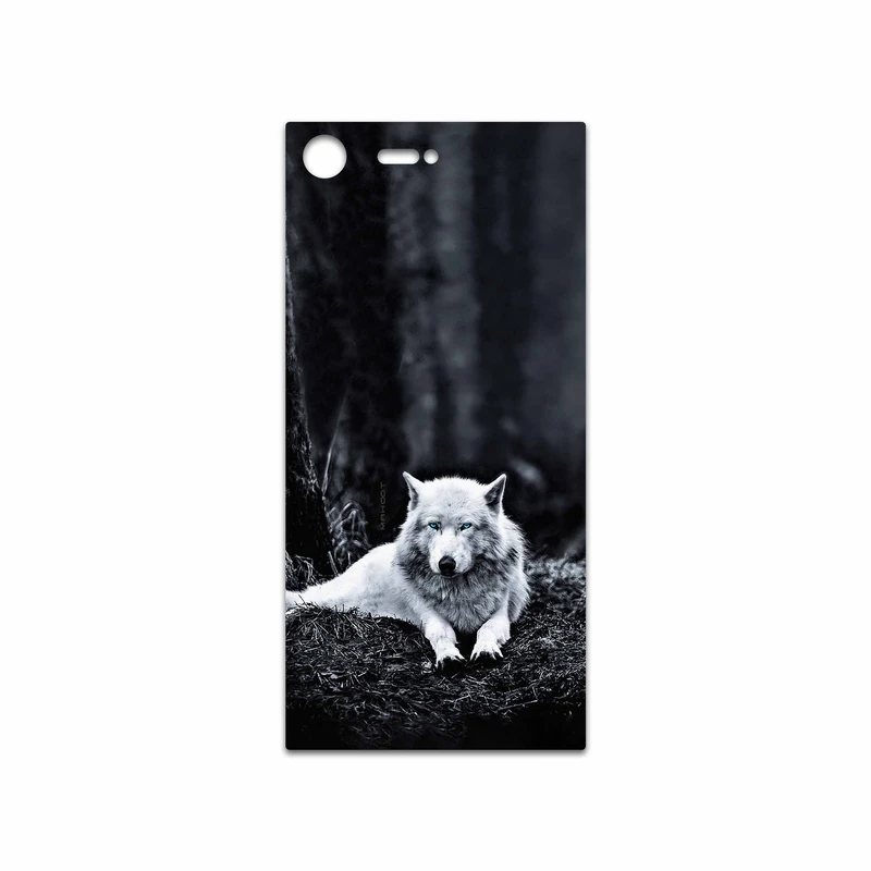 برچسب پوششی ماهوت مدل Dire Wolf مناسب برای گوشی موبایل سونی Xperia XZ Premium