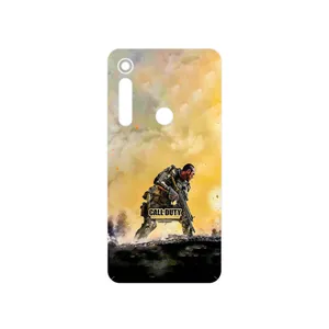 MAHOOT Call of Duty Warfare Game Series Cover Sticker for Motorola One Macro