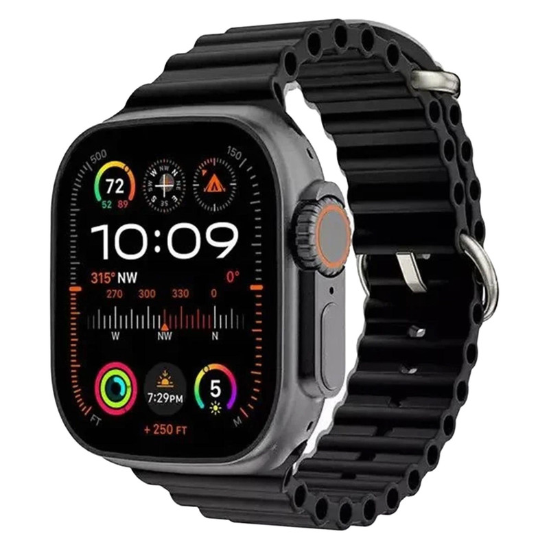 ساعت هوشمند مدل M72 MAXدارای قابلیت های صفحه نمایش رنگی، صفحه نمایش لمسی، کنترل سطح اکسیژن خون،مکالمه از طریق بلوتوث بند سیلیکون