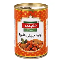 کنسرو لوبیا با قارچ دلپذیر - 420 گرم