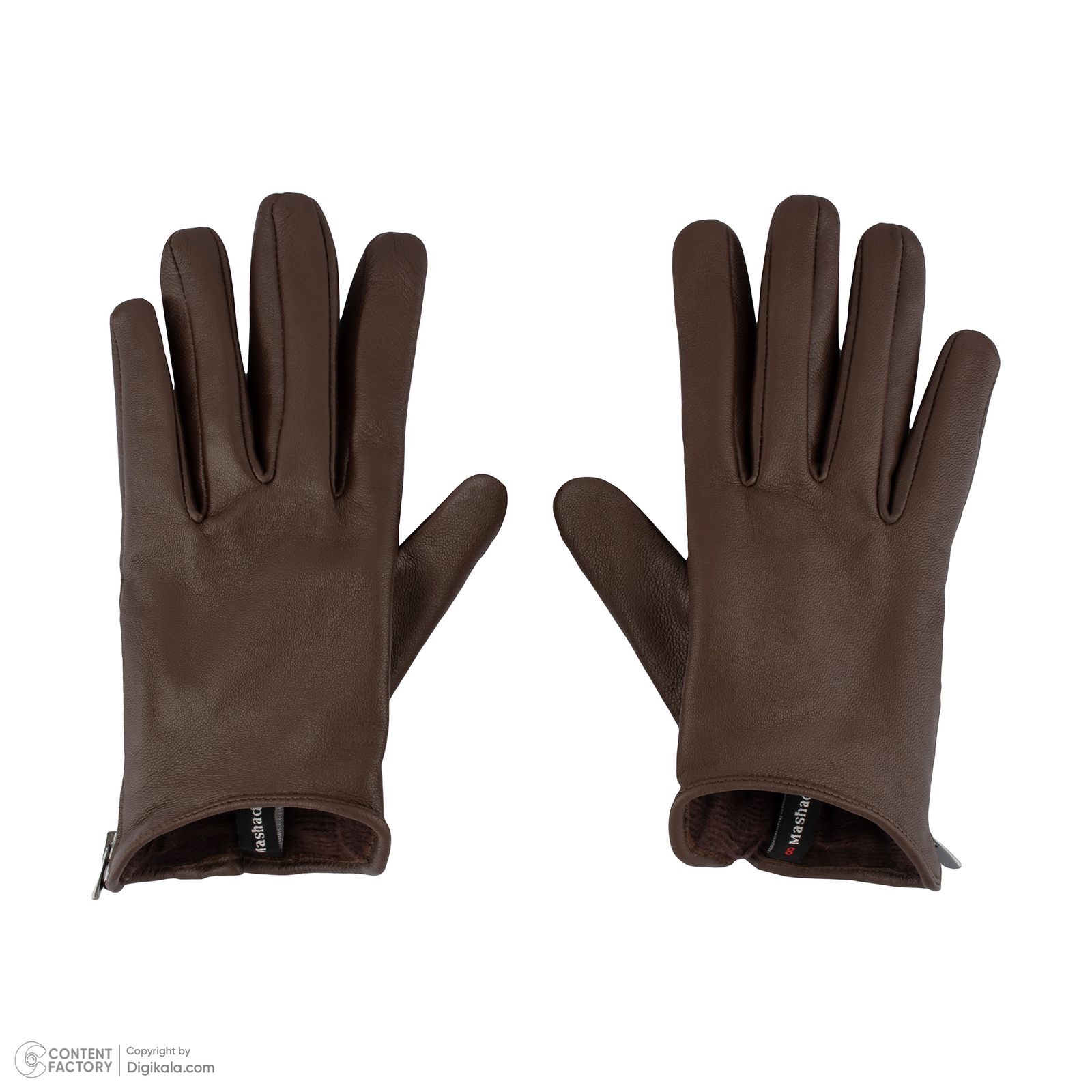 دستکش زنانه چرم مشهد مدل R0187-088 -  - 6