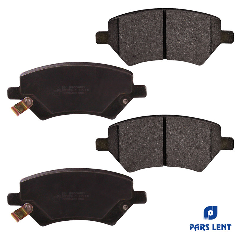 لنت ترمز جلو لنت پارس مدل PL80139-1 مناسب برای ام وی ام X33