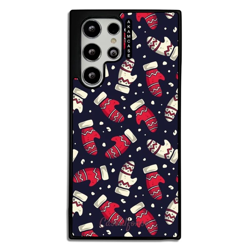 کاور آکام مدل AMC-WSGS22U-WINTER-27 مناسب برای گوشی موبایل سامسونگ Galaxy S22 Ultra