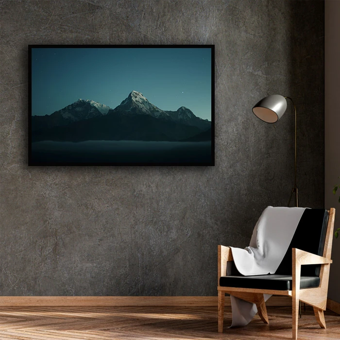 تابلو بکلیت طرح منظره کوهستانی مدل B-D1699