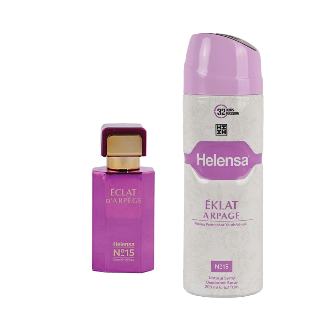 ادو پرفیوم زنانه هلنسا مدل Eclat D Arpege حجم 50 میلی لیتر به همراه اسپری زنانه مدل Eclat D Arpege حجم 200 میلی لیتر
