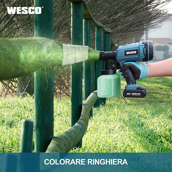 پیستوله برقی وسکو مدل WESCO کد 9488 ظرفیت 800 میلی لیتر پیستوله برقی وسکو مدل WESCO کد 9488 ظرفیت 800 میلی لیتر