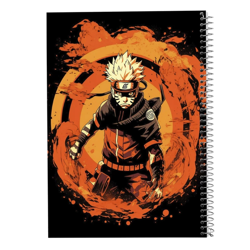 دفتر نت موسیقی 50 برگ مدوپد مدل نارتو کد DF10620