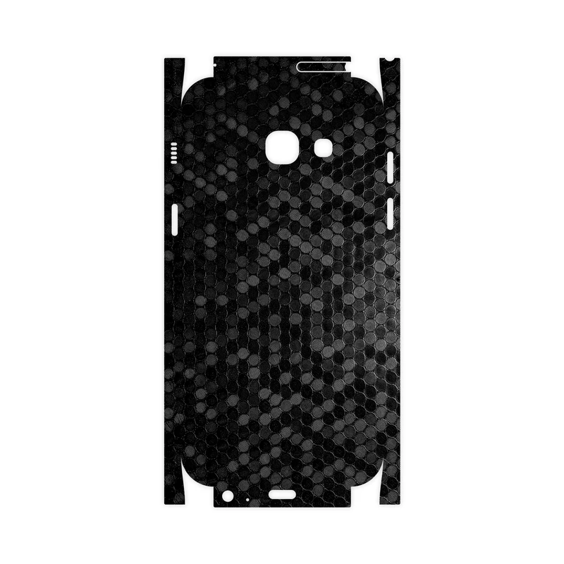 برچسب پوششی ماهوت مدل Honey-Comb-Circle-FullSkin مناسب برای گوشی موبایل سامسونگ Galaxy A3 2017