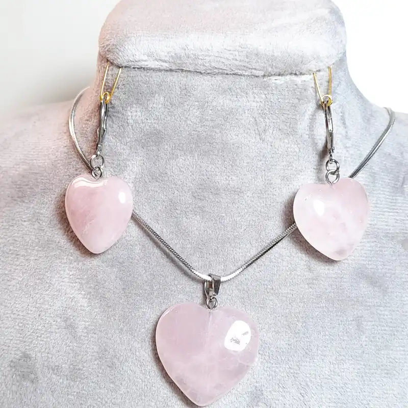 نیم ست زنانه مدل قلبی