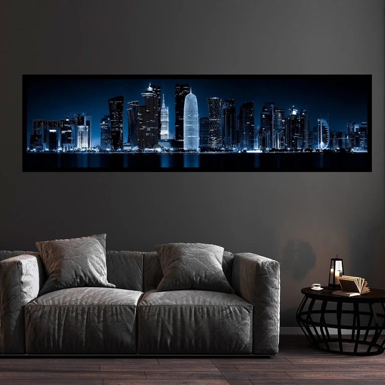 تابلو بکلیت طرح معماری مدرن شهری مدل کشیده B-7438