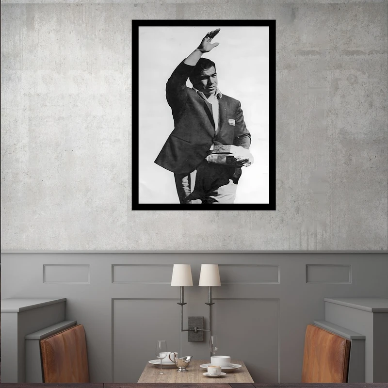 تابلو بکلیت طرح مشاهیر ایران جهان پهلوان تختی مدل قاب شاسی B-S9834