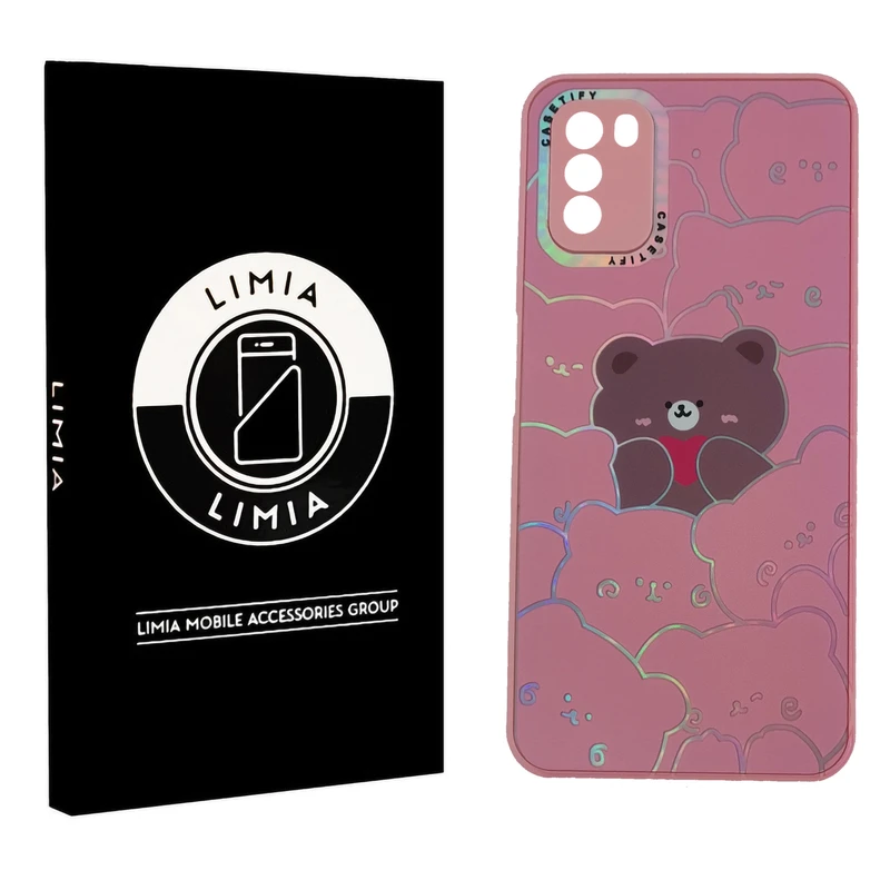 کاور لیمیا مدل فانتزی لنزدار طرح عروسکی شبرنگی مناسب برای گوشی موبایل شیائومی Redmi Poco M3