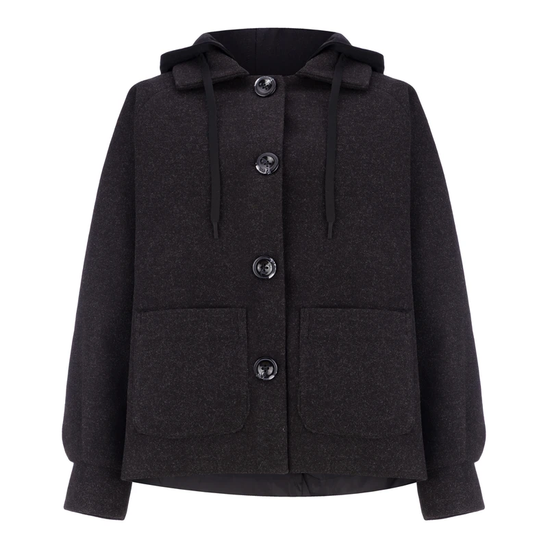 پالتو زنانه السانا مدل فرتاک کد 236901