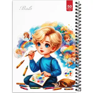 دفتر نقاشی 50 برگ انتشارات بله طرح پسر طراح کد A4-L175