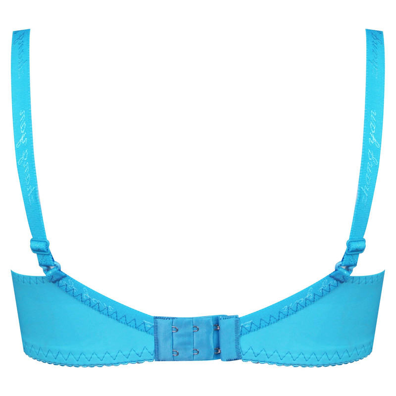 سوتین زنانه پانیذ مدل فنردار کد 66370-new رنگ آبی