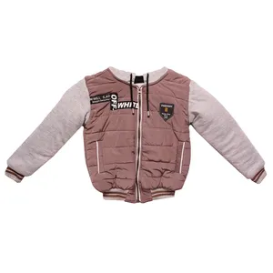 کاپشن پسرانه مدل RZ-SP155-SUSHE.PES.PAC-CE.TO  رنگ کرم 