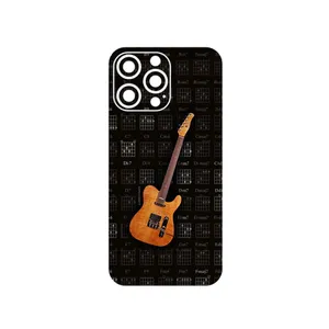 MAHOOT Guitar_Instrument Cover Sticker for Apple iPhone 14 Pro Max