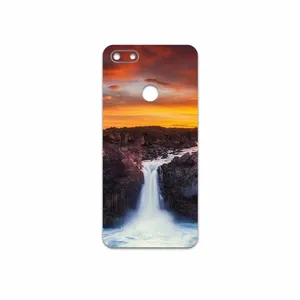 MAHOOT Waterfall Cover Sticker for Motorola Moto E6 Play
