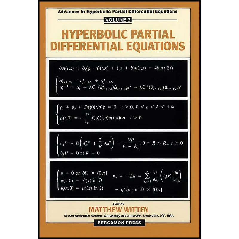 کتاب Hyperbolic Partial Differential Equations اثر Matthew Witten انتشارات تازه ها