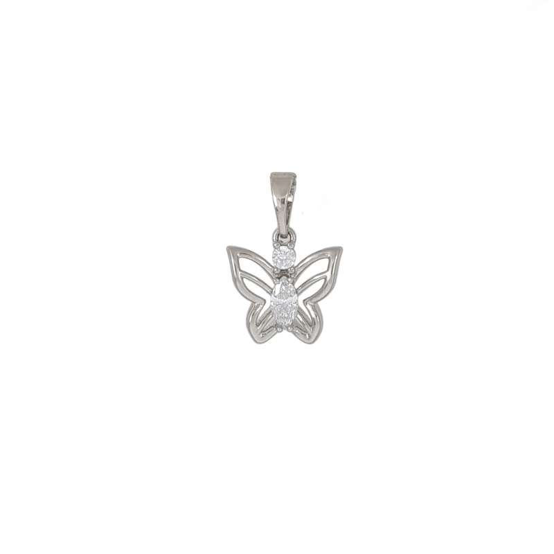 آویز گردنبند ژوپینگ مدل پروانه آویز گردنبند ژوپینگ مدل پروانه