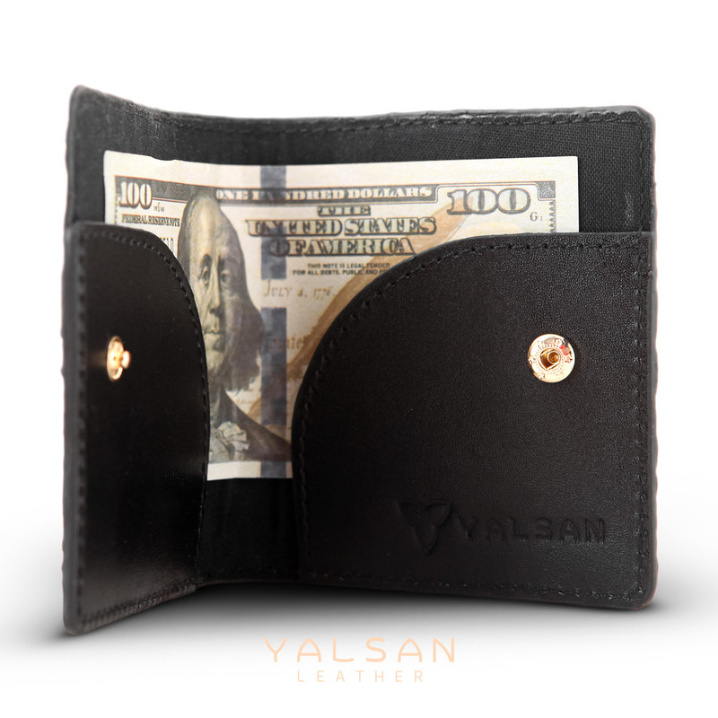 کیف پول چرم یلسان مدل سوشا کد 159-GAN-ms
