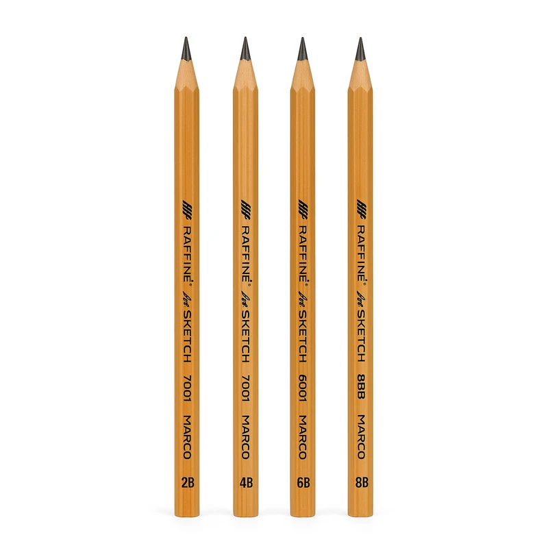 مداد طراحی مارکو مدل اسکچ بسته 4 عددی