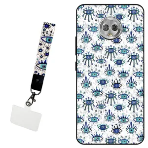 Megafone Devil eye 6464 Cover For Motorola Moto G6 With Wrist strap