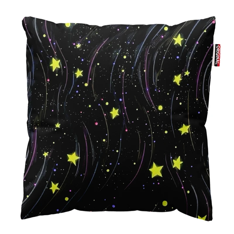  کوسن پاد آفرین طرح ستاره کد 3595 سایز 40*40 سانتی متر