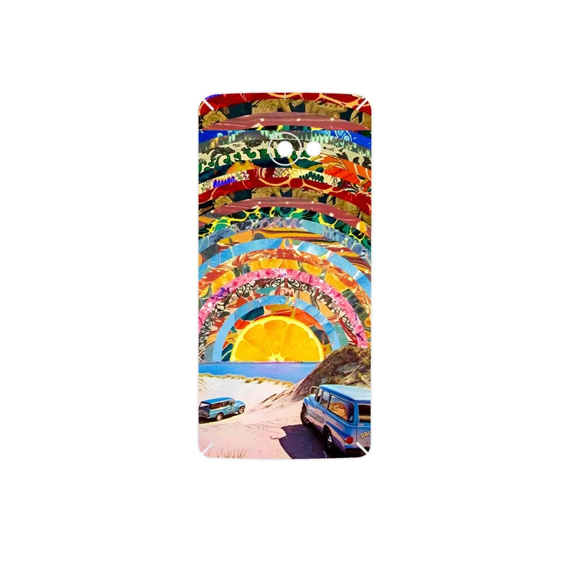 برچسب پوششی ماهوت مدل Collage of Orange Sky مناسب برای گوشی موبایل اچ تی سی Butterfly S