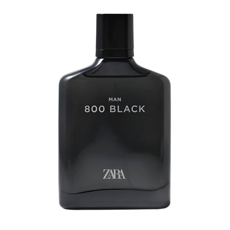 ادو پرفیوم مردانه زارا مدل 800 بلک با رایحه گرم حجم 90 میلی لیتر
