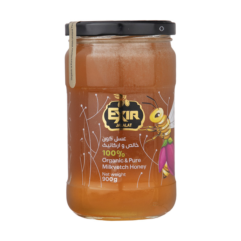 عسل خالص و ارگانیک گون اکسیر - 900 گرم 