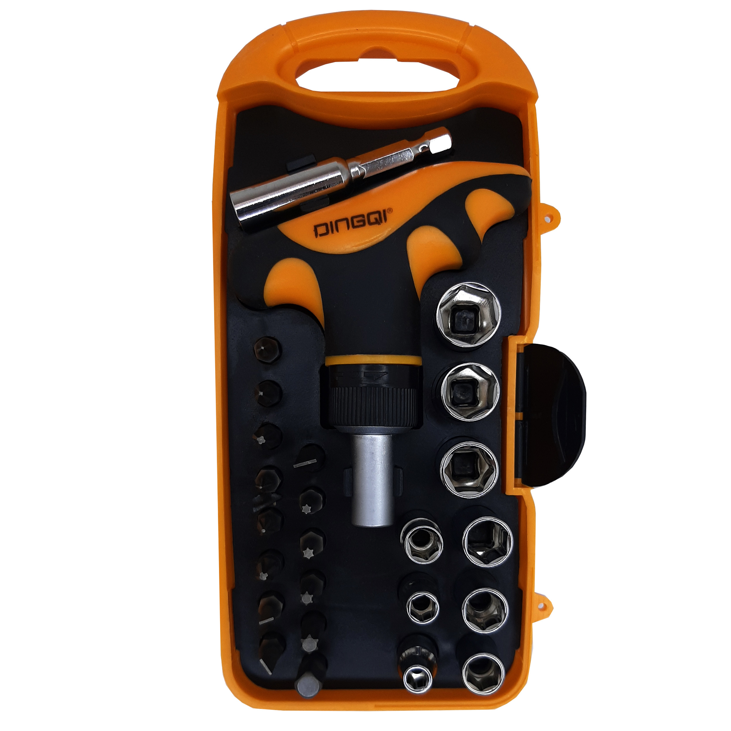 مجموعه 25 عددی آچار و سری بکس دینگشی مدل 68625