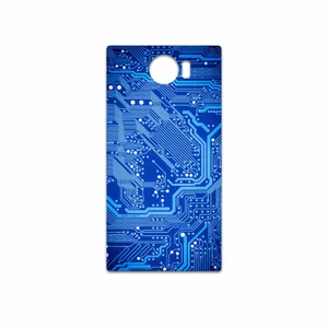 MAHOOT Blue Printed Circuit Board Cover Sticker for BlackBerry Priv