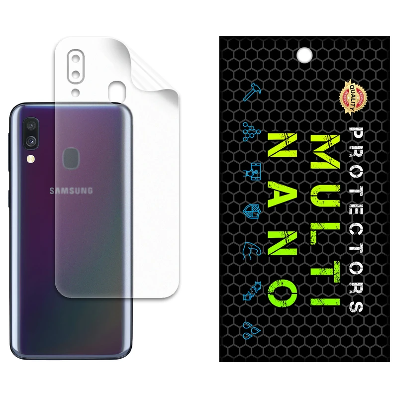 محافظ پشت مات نانو هیدروژل مولتی نانو مدل X-F1B مناسب برای گوشی موبایل سامسونگ Galaxy A40