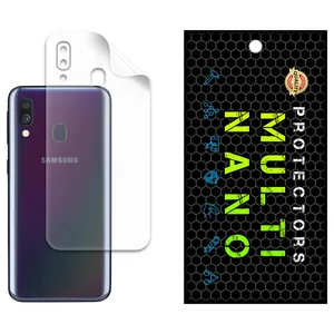 Multi-Nano X-F1B Model Nano Hydrogel Matte Back Protector Suitable for Samsung 17 Galaxy A40 Mobile Phone