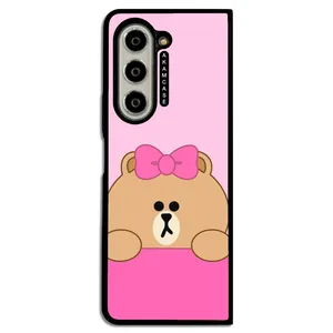 AKAM AMCWSGZFOLD5-BROWN10 Cover For Samsung Galaxy Z Fold 5