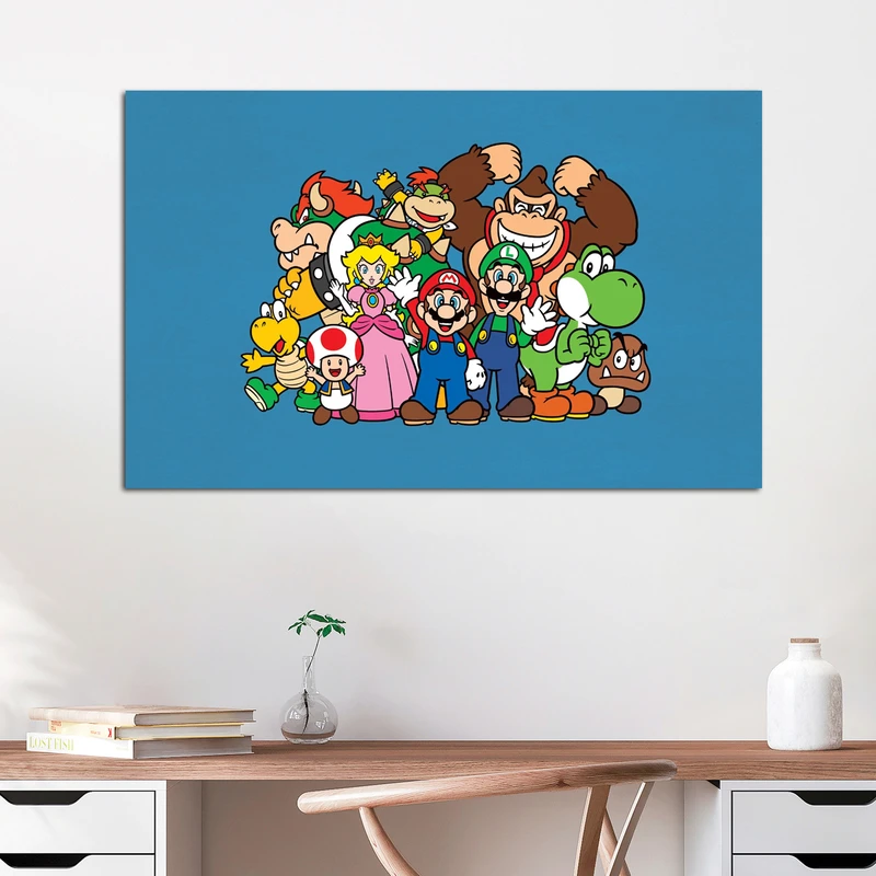 تابلو شاسی کودک مدل برادران سوپر ماریو کد 22