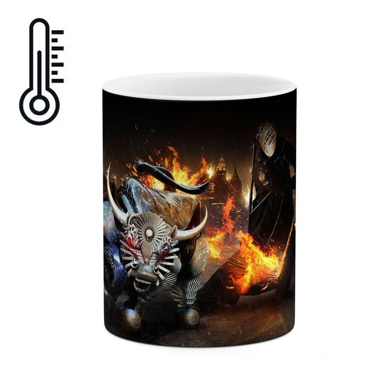 ماگ حرارتی کاکتی مدل انیمه کد  mgh12972