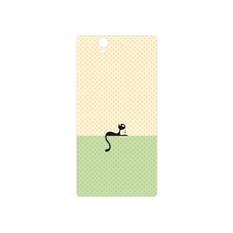 برچسب پوششی ماهوت مدل Minimal Internet Cat Icon مناسب برای گوشی موبایل سونی Xperia Z